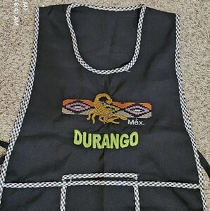 Durango Embroidered Apron with Scorpion Design